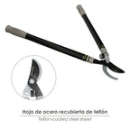Tijeras podar profesional acero telescópica 2 manos