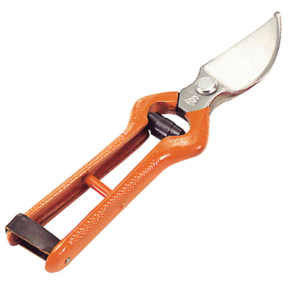 Tijeras podar forjada curva   1 mano  23 cm