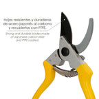 Tijeras podar 1 mano japonesa akagi t-8s  220 mm mangos aluminio endurecido, hoja recubierta ptfe