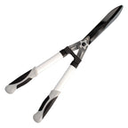 Tijeras podar setos 2 manos aluminio 63 cm hojas acero antiadherente, mango tpr, ajuste corte