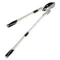Tijeras podar 2 manos yunque. Telescópica de 68 a 95 cm mango aluminio multiplicador fuerza, corte ø 35 mm empuñadura tpr