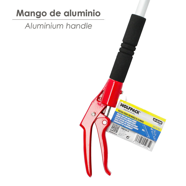 Pertiga podar wolfpack mango aluminio 180 cm
