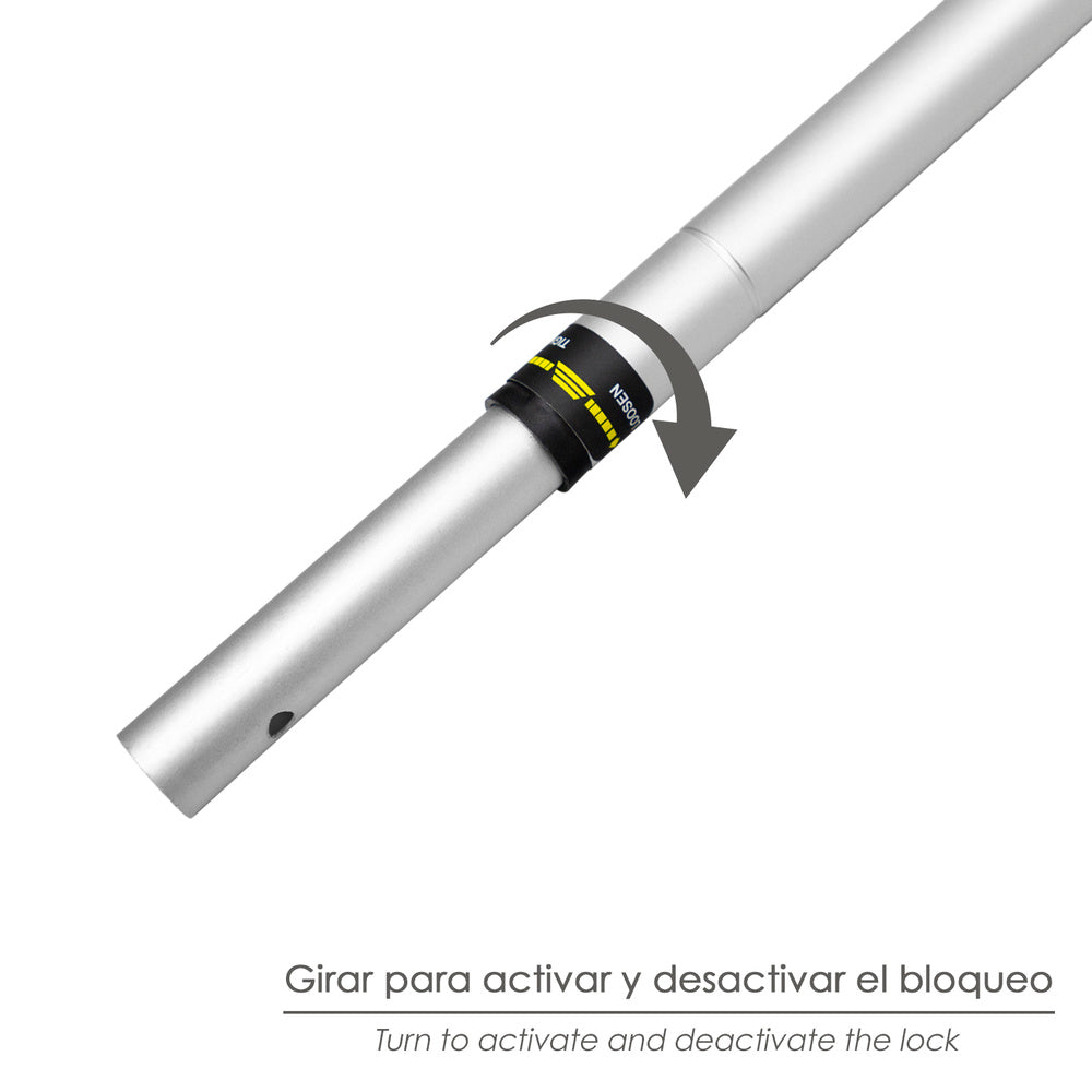 Mango extensible aluminio para cortarramas wolfpack