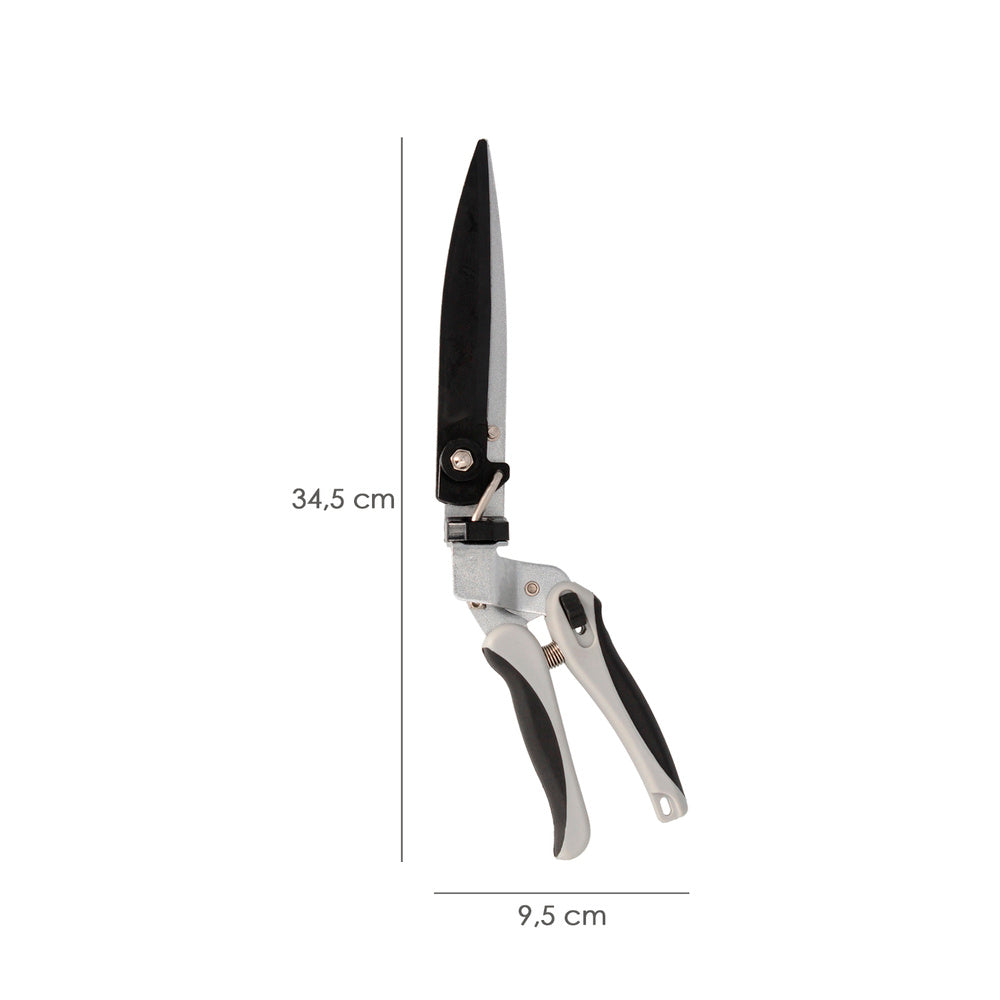 Stainless steel multi-position grass shears