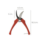 Tijeras vendimiar curva 1 mano   p20/18 cm