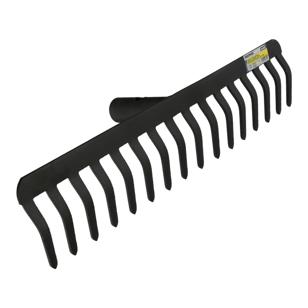 Rake head, 16 tines, 5 mm, agricultural use