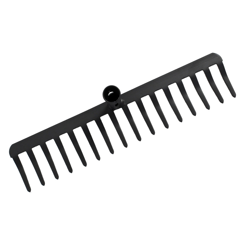 Rake head, 16 tines, 5 mm, agricultural use