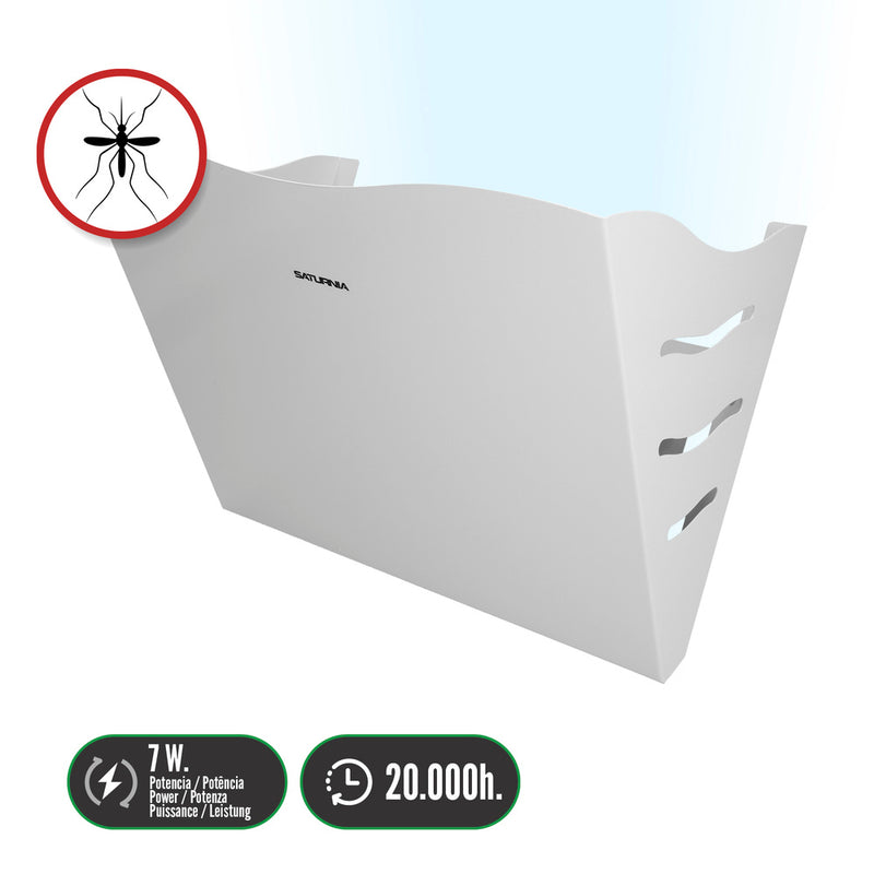 Exterminador insectos trampa adhesiva 7 watt