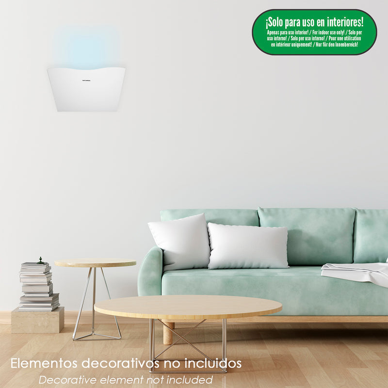 Exterminador insectos trampa adhesiva 7 watt