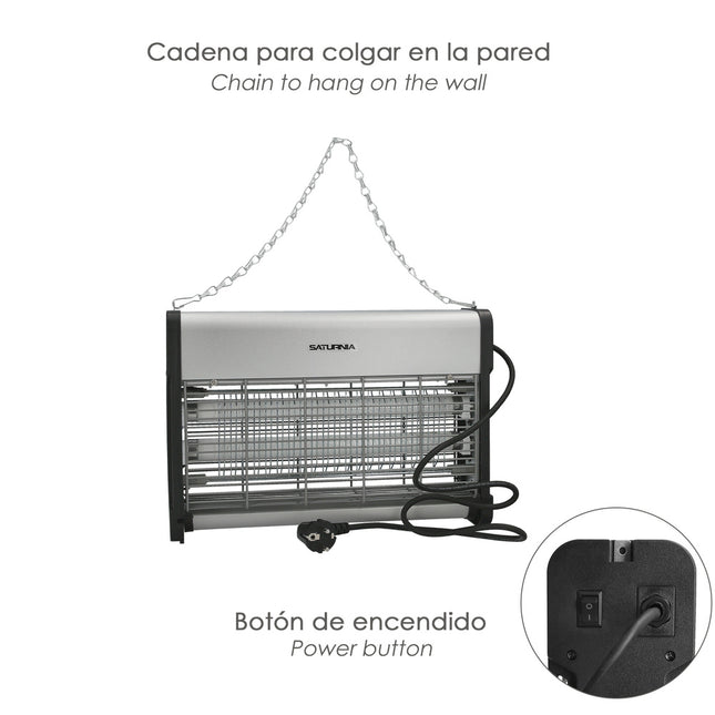 Exterminador de insectos 20 w