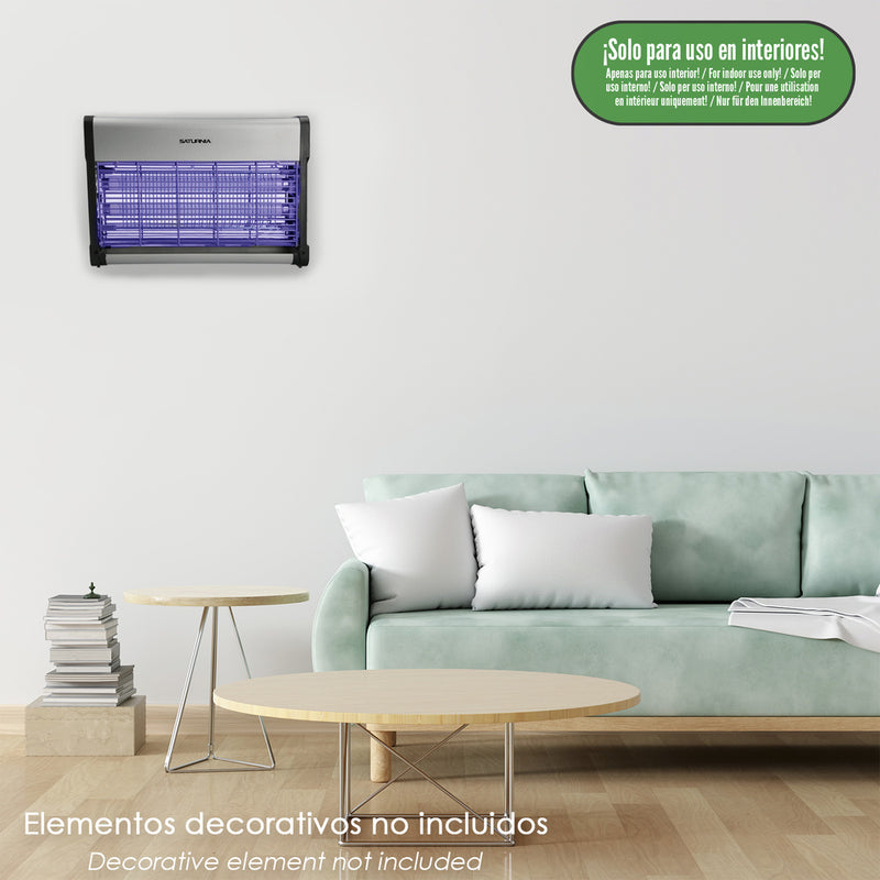 Exterminador de insectos 20 w