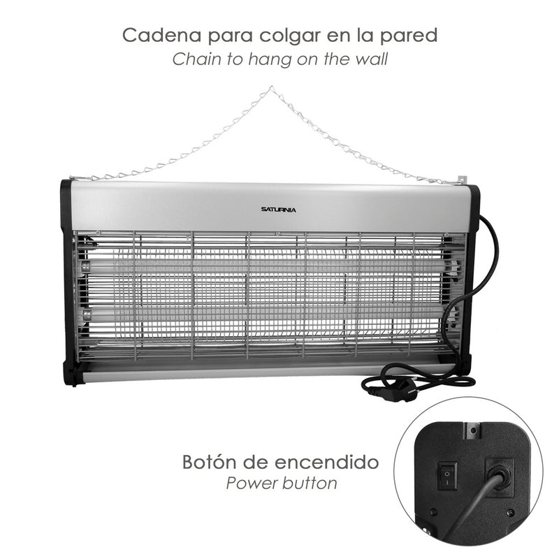 Exterminador de insectos 40 w