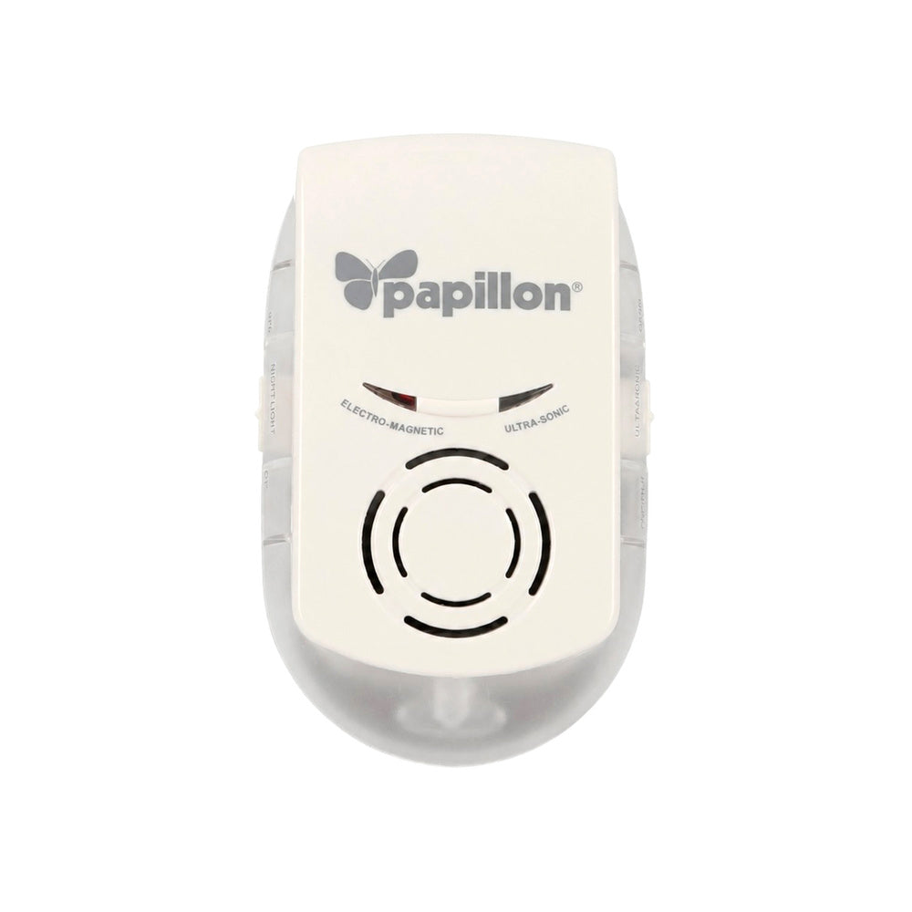 Ultrasonic and electromagnetic repellent for mice and insects