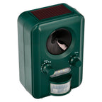 Solar/USB ultrasonic animal repeller. Repels rodents, mice, cats, dogs, birds, etc.