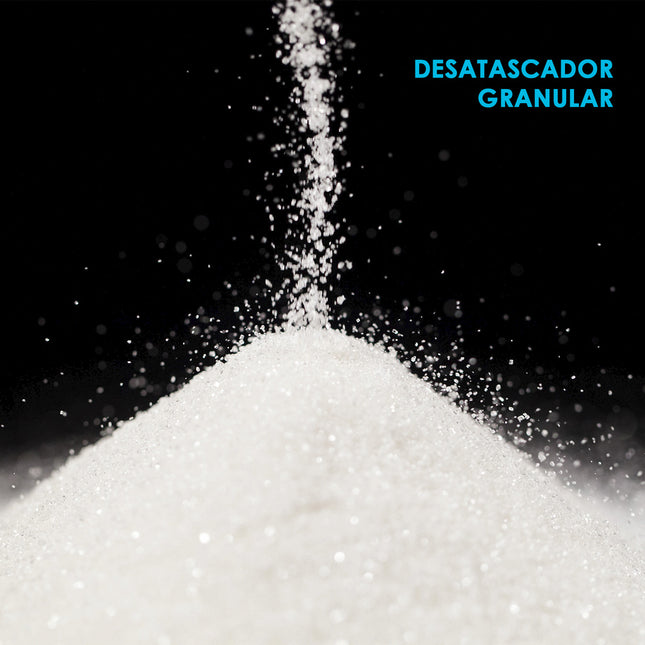 Desatascador granular profesional 1 kg. desatascador de tuberías, eliminador de atascos, limpiador de tuberías