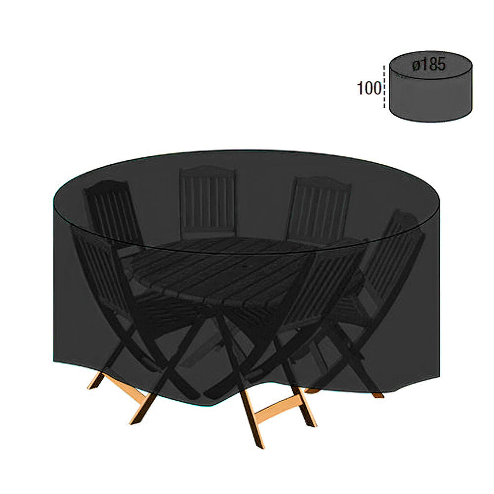 Table cover / set diameter 185x100 cm