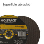 Disco corte abrasivo piedra ø 230 x ø 22 mm espesor 3,2 mm disco radial / amoladora universal con todas las amoladoras.