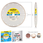 Disco diamante 230 mm general obra continuo