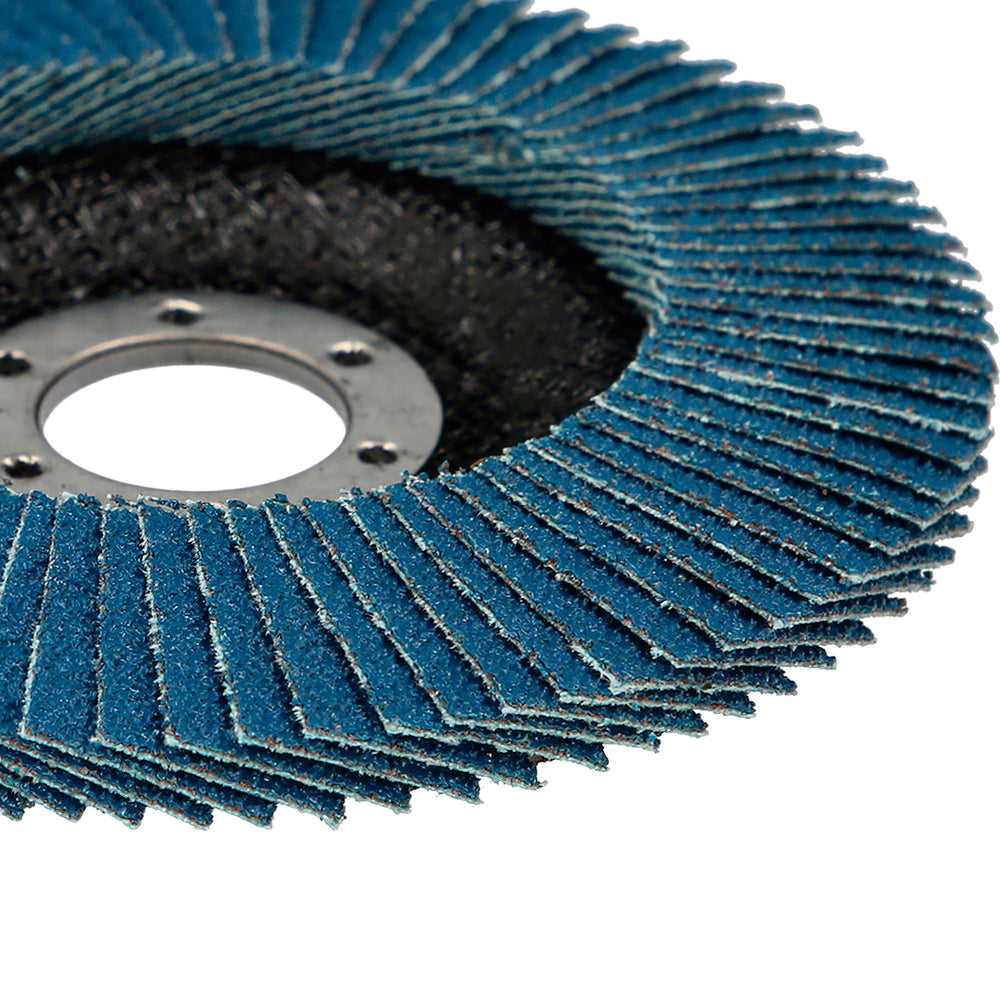 Disco laminas lija circonio 115x22 mm grano  80