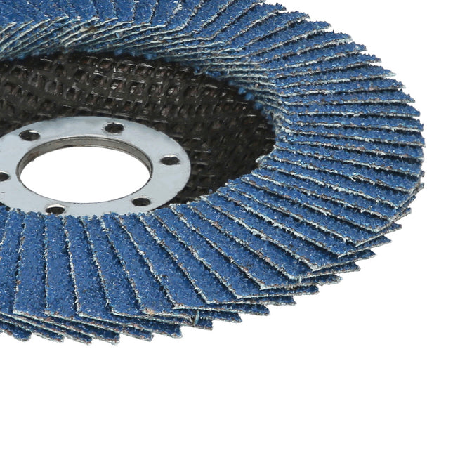 Disco lamina lija circon inox - plus 115x22 mm. grano 80