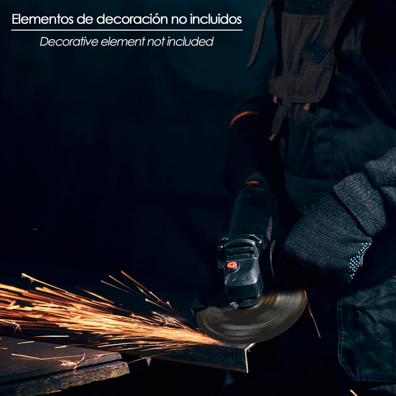 Disco corte abrasivo acero inoxidable ø 125 x 22,2 mm. espesor 1,0 mm