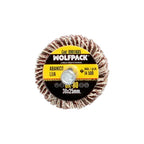 Abanico lija grano 80 medida ø 30 x 25 mm disco abrasivo laminas, ruedas mil hojas, ruedas abrasivas,lijado,desbaste,pulir