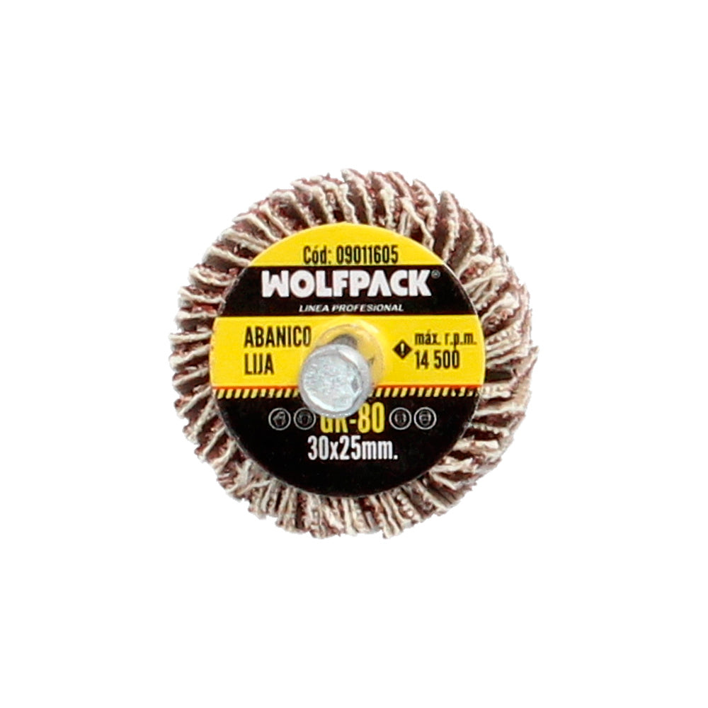 Flap sander grit 80 size ø 30 x 25 mm abrasive disc lamellar, flap wheels, abrasive wheels, sanding, grinding, polishing
