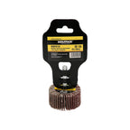 Abanico lija grano 120 medida ø 40 x 20 mm disco abrasivo laminas, ruedas mil hojas, ruedas abrasivas,lijado,desbaste,pulir