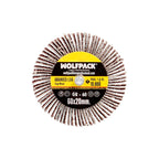 Abanico lija grano 60 medida ø 60 x 20 mm disco abrasivo laminas, ruedas mil hojas, ruedas abrasivas,lijado,desbaste,pulir