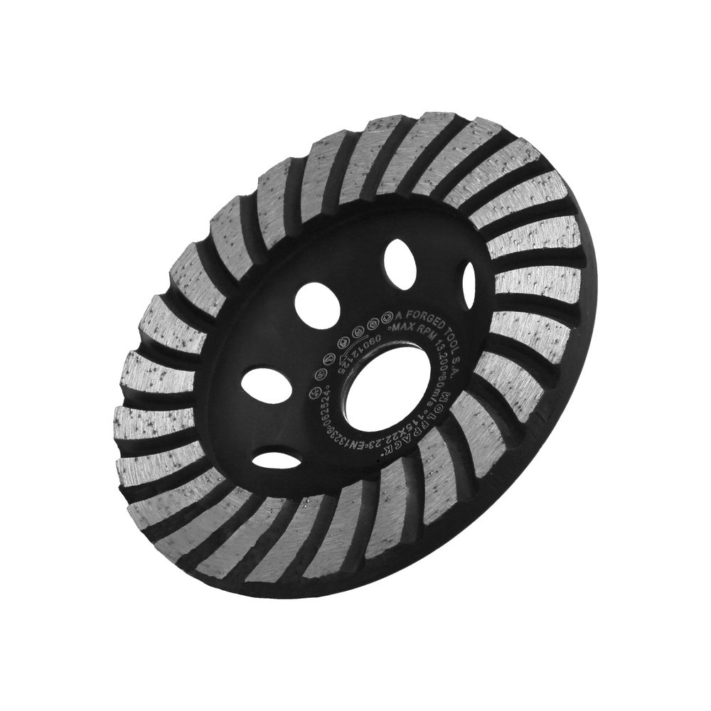 Diamond grinding disc ø 115 mm turbo segmented
