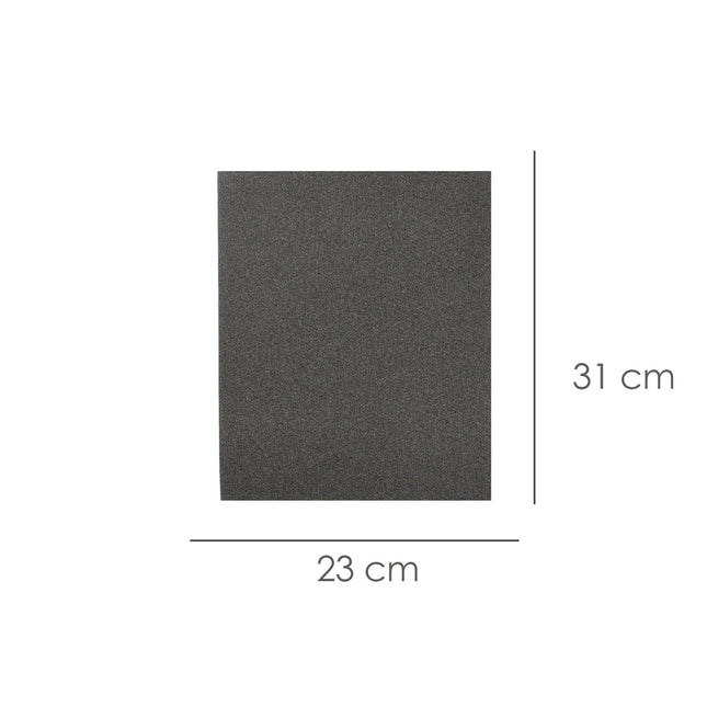 Lija hierro 0 fino (pack 10 pliegos)