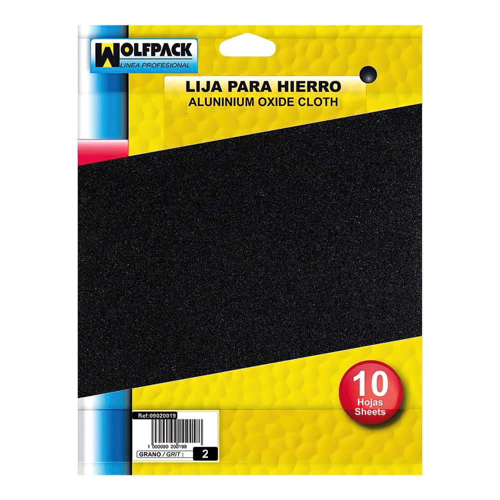 Lija hierro 3 muy grueso (pack 10 pliegos)