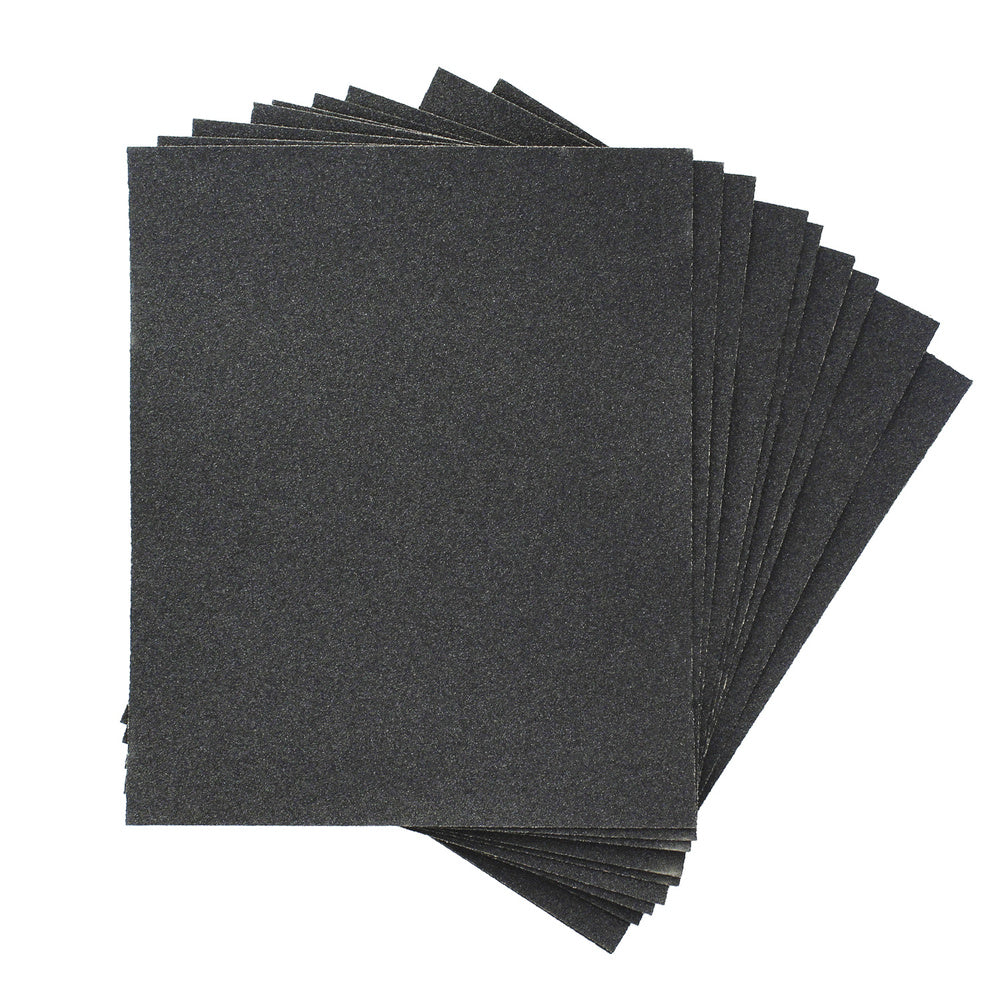 Lija madera grano 120 (pack 10 pliegos)