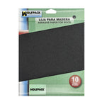 Lija madera grano 60 (pack 10 pliegos)