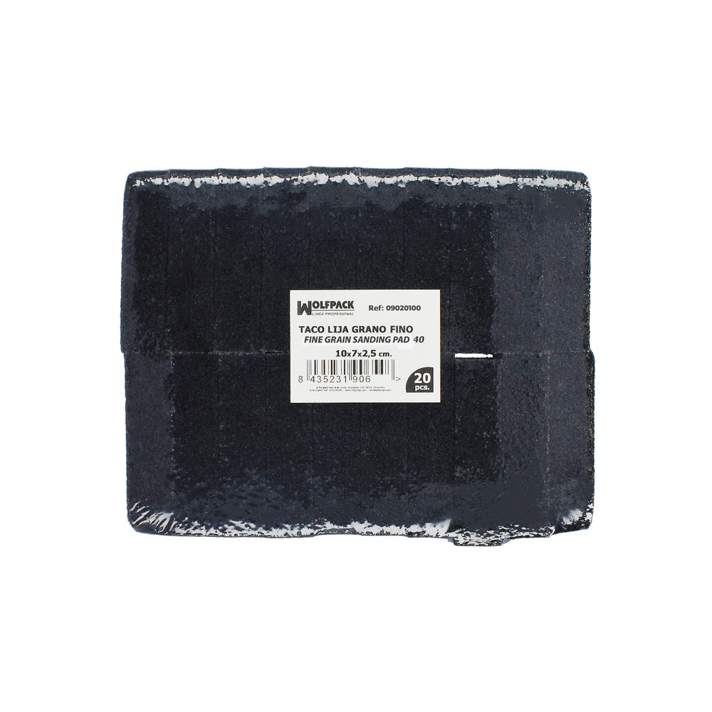 Sanding sponge fine grit (20-piece bag)