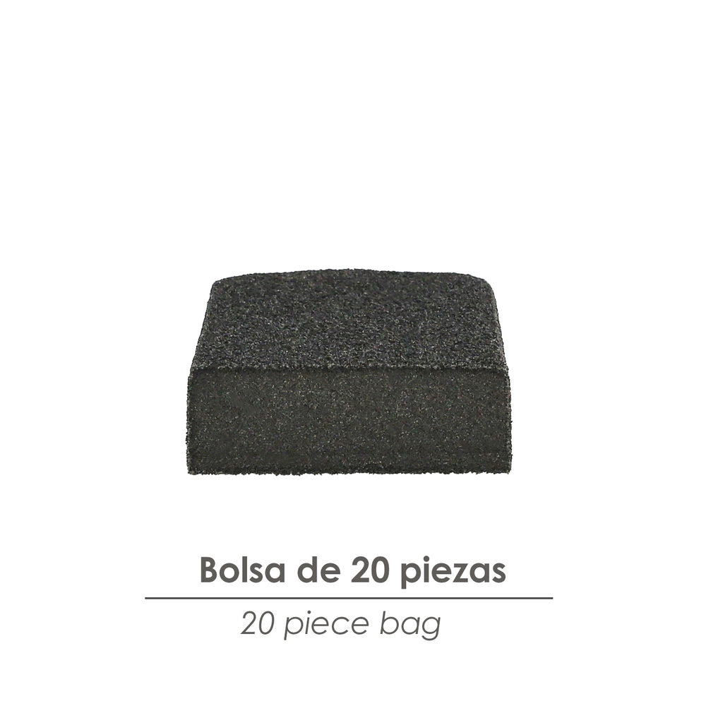 Taco lija grano grueso (bolsa de 20 piezas)