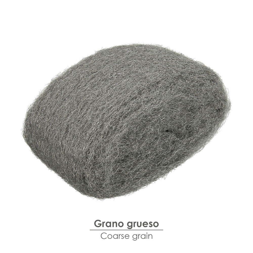 Lana de acero   150 g .      2 grueso