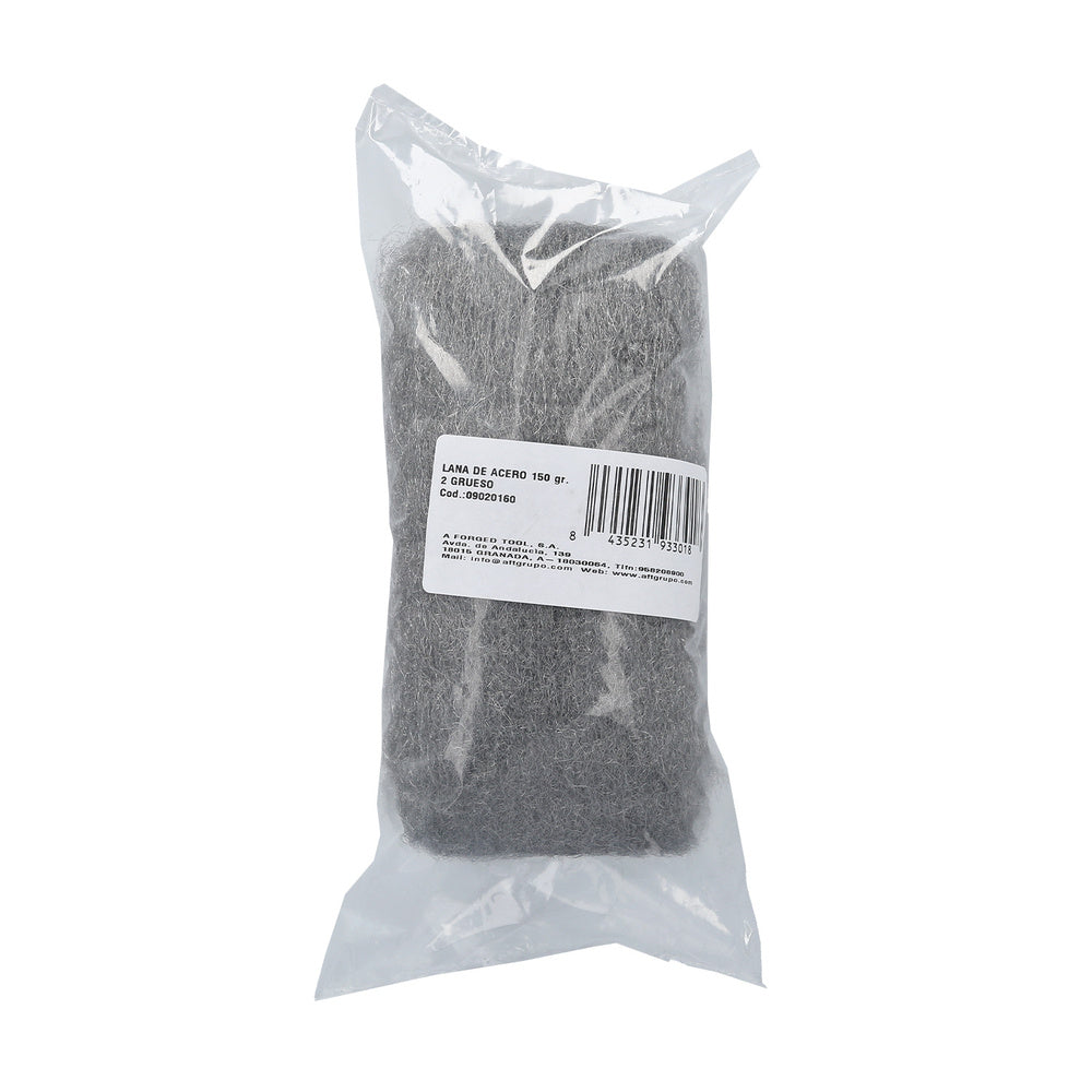 Lana de acero   150 g .      2 grueso
