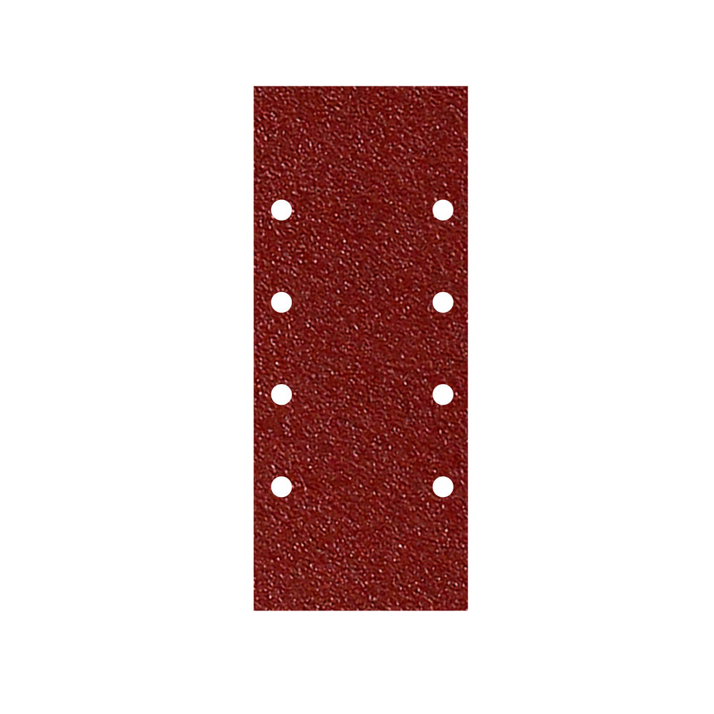 Lija recambio con velcro 93x228 mm con agujeros grano  80 (10 piezas)