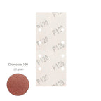 Hook and loop sandpaper refill 93x228 mm with holes grit 120 (10 pieces)