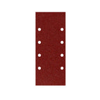 Hook and loop sandpaper refill 93x228 mm with holes grit 120 (10 pieces)