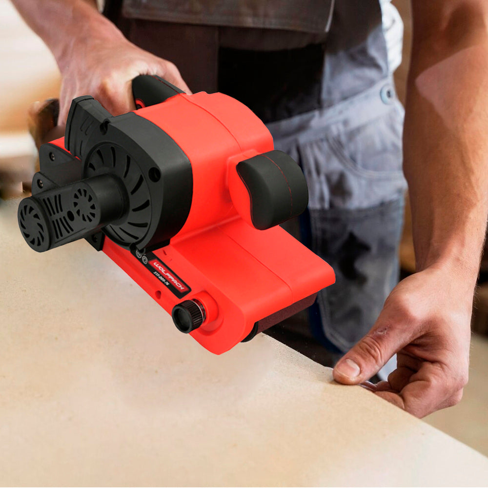 Lija recambio banda 100x914 mm grano 80 (3 piezas)