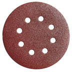 Lija recambio velcro para lijadoras excéntricas disco 125 ø con agujeros grano 40 (10 piezas)