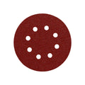 Lija recambio velcro disco ø 125 mm con agujeros grano  80 (10 piezas)