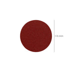 Lija recambio velcro disco ø 125 mm con agujeros grano 120 (10 piezas)