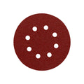 Lija recambio velcro disco ø 125 mm con agujeros grano 120 (10 piezas)