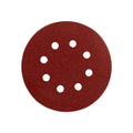 Lija recambio velcro disco ø 125 mm con agujeros grano 240 (10 piezas)