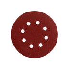 Lija recambio velcro disco ø 125 mm con agujeros grano 240 (10 piezas)
