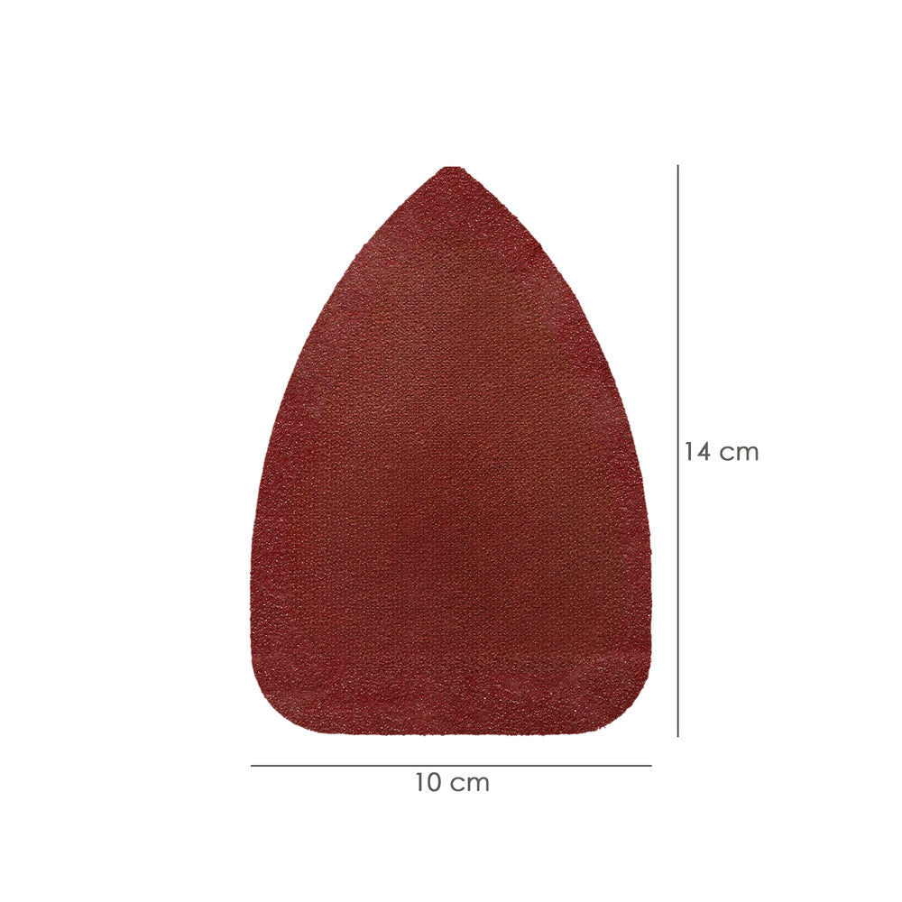 Lija recambio delta  140x100 mm sin agujeros grano 180 (10 piezas)