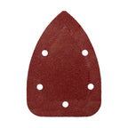 Lija recambio velcro delta  140x100 mm con agujeros grano 40 (10 piezas)